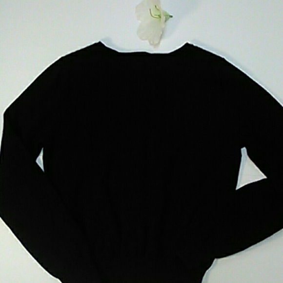 Black cardigan sweater / total girl/ women's small - Picture 4 of 4